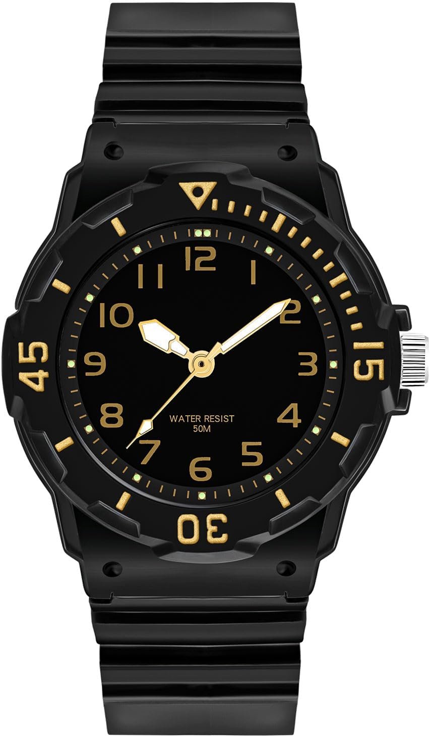 619b4SR2jPL._AC_SL1500_.jpg Waterproof Children Quartz Watch,Soft Strap,Easy to Read Watch for Kids - Image 1