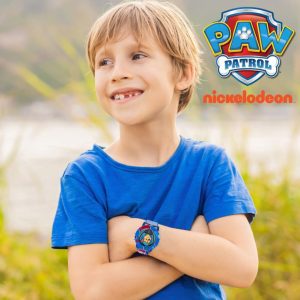 Accutime Paw Patrol Kids' Digital Watch with Blue Case, Comfortable Blue Strap, Easy to Buckle - Official 3D Character on the Dial, Safe for Children - Model: PAW4015 - Image 3