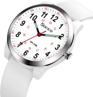 Nurse Watch for Women, Students, Men - Featuring Military Time, Luminous Easy-Read Dial, 12/24 Hour Display, Second Hand and 50M Water Resistance with Silicone Band - Image 4