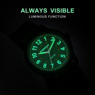 Women Analog Quartz Wrist Watch with Silicone Strap for Young Women Students Easy Read Waterproof Unisex Luminous Dial - Image 4