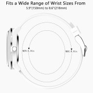 Nurse Watch for Women, Students, Men - Featuring Military Time, Luminous Easy-Read Dial, 12/24 Hour Display, Second Hand and 50M Water Resistance with Silicone Band - Image 7