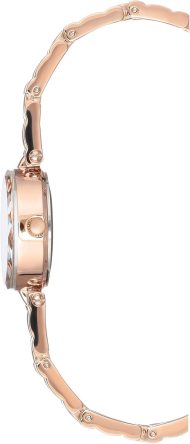 Women's Premium Crystal Accented Open Bracelet Watch - Image 2