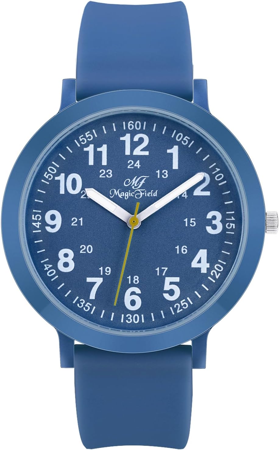 61wh4C51ZML._AC_SL1500_.jpg Women Watches Silicone Analog Quartz Watch Waterproof - Image 1