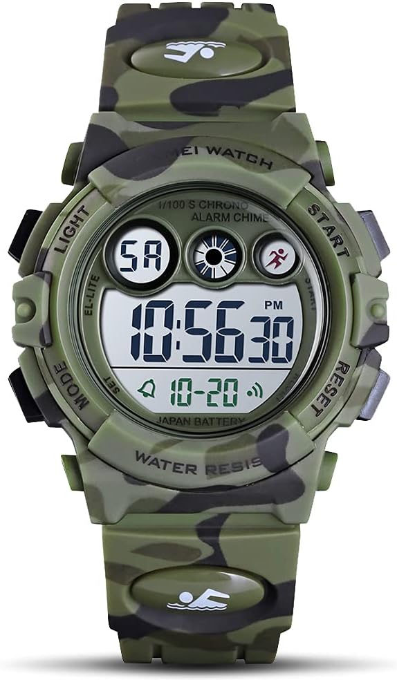 61xk2BP24S._AC_SL1001_.jpg Watches for Kids Digital Sport Waterproof Boys Girls Watch Outdoor Wristwatch - Image 1