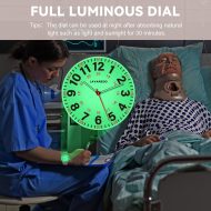 Nurse Watch for Nurses Doctors Women Men,Waterproof Analog Watches with Luminous Dial and Japanese Quartz Movement,Easy to Read Military Time Watch with Second Hand, 12/24 Hours,Silicone Band - Image 3