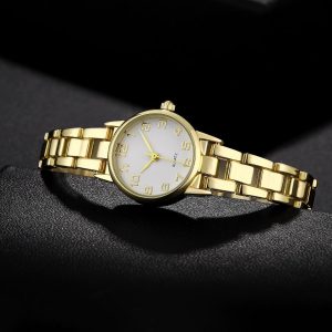 Waterproof Wrist Watch Small Thin Bracelet Quartz Watch - Image 3