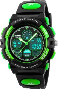 Dayllon Kids Digital Watch Outdoor Sports 50M Waterproof Electronic Watches Alarm Clock 12/24 H Stopwatch Calendar Boy Girl Wristwatch