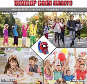 Kids Watch, Toddler Watch, Superhero Kids Toy Watch Digital Quartz Plastic for Boys Girls,Kids Gift for Birthday,Christmas,Easter - Image 6