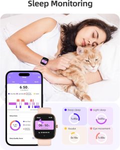 Smart Watch HD Screen Watches for Women, Waterproof Fitness Tracker Watch with Heart Rate Sleep Monitor, - Image 5