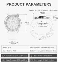 Women Analog Quartz Wrist Watch with Silicone Strap for Young Women Students Easy Read Waterproof Unisex Luminous Dial - Image 2