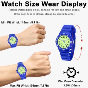 Waterproof Watch for Women 24 Hour Time Dial - Image 6