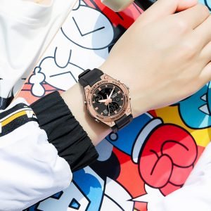 Womens Digital Watch Sport Waterproof Watch Watches LED Backlight Alarm Stopwatch Wrist Watches - Image 3
