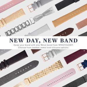 Crystal Watch Leather Band - IGenuine Leather Strap - Image 5