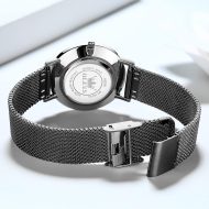 Women's Watch, 6.5mm Ultra-Thin Big Face Business Casual Ladies Watch, Japanese Quartz Female Dress Watch with Date Mesh Bracelet Waterproof - Image 4